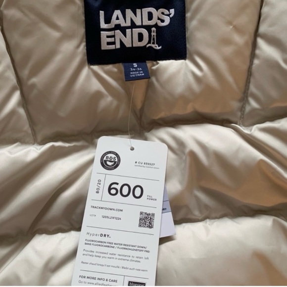 LANDSEND Men’s or Women’s Down Expedition Waterproof Winter Parka - Picture 7 of 14